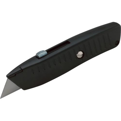 Knife - Steel Utility box cutter-style, Black image 1