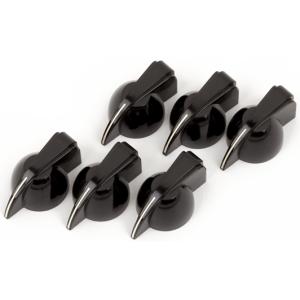 Knob - Fender®, Black Chicken-Head