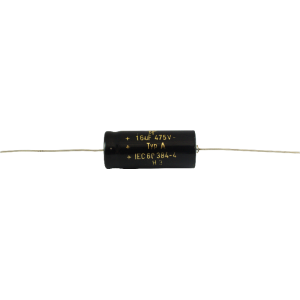 Capacitor - F&T, 475V, 16µF, Axial Lead