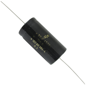 Capacitor - F&T, 450V, Axial Lead Electrolytic