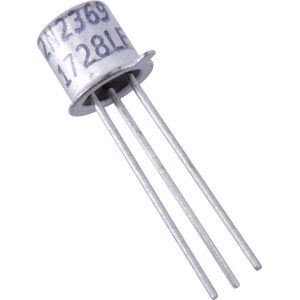 Transistor - 2N2369, Silicon, TO-18 case, NPN
